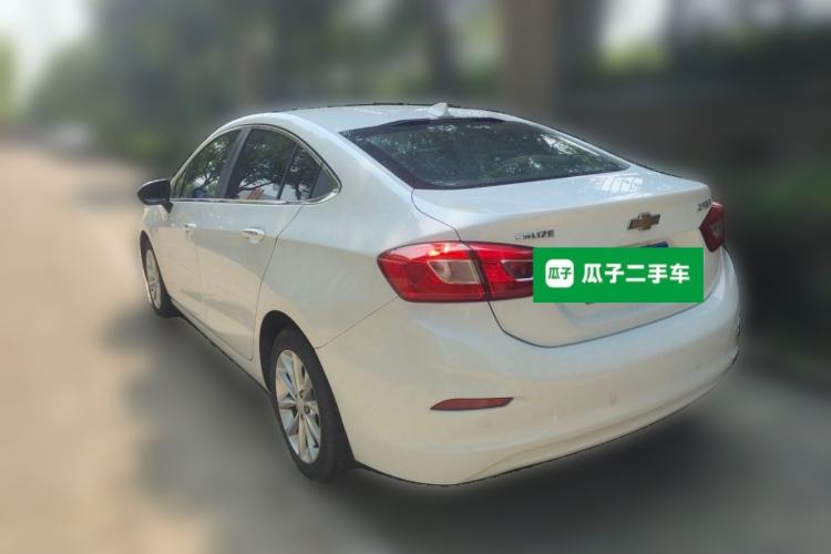Used Chevrolet Cruze 2017 1.5L Automatic Pioneer Sunroof Edition Rear Left 45 Deg