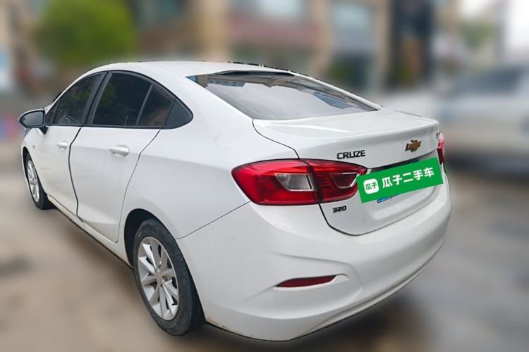 Used Chevrolet Cruze 2017 1.5L Automatic Pioneer Sunroof Edition Rear Left 45 Deg