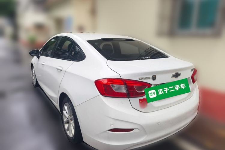 Used Chevrolet Cruze 2017 1.5L Automatic Pioneer Sunroof Edition Rear Left 45 Deg