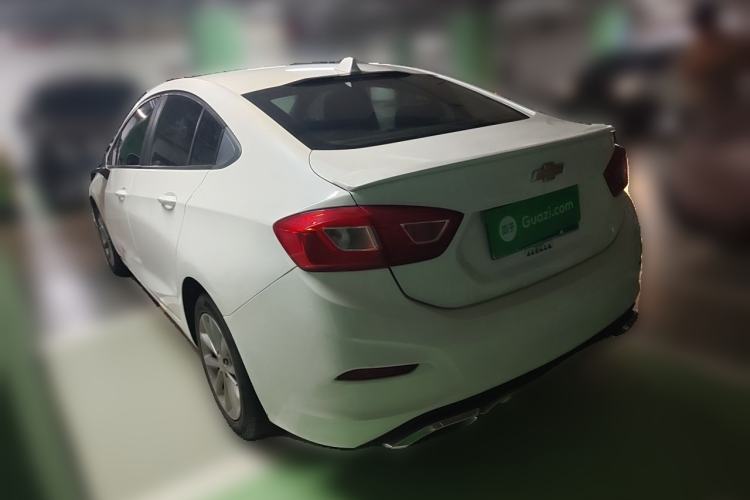 Used Chevrolet Cruze 2017 1.5L Automatic Pioneer Sunroof Edition Rear Left 45 Deg