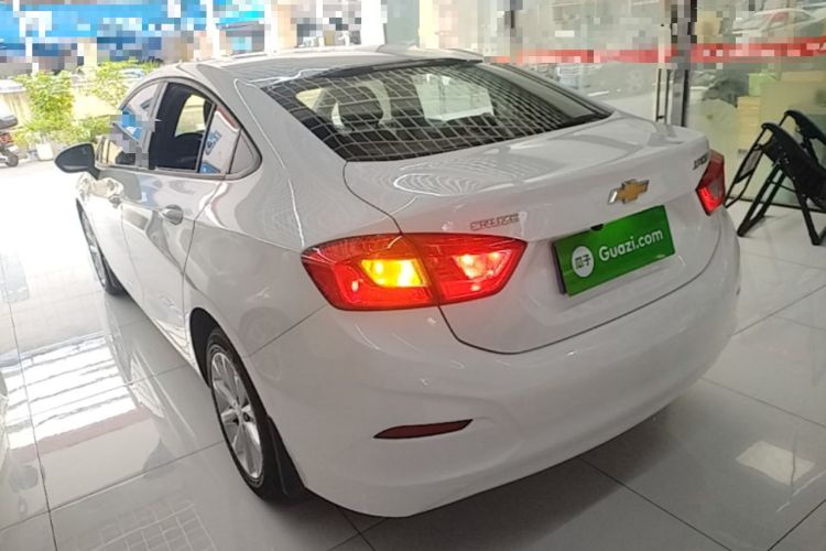 Used Chevrolet Cruze 2017 1.5L Automatic Pioneer Sunroof Edition Rear Left 45 Deg