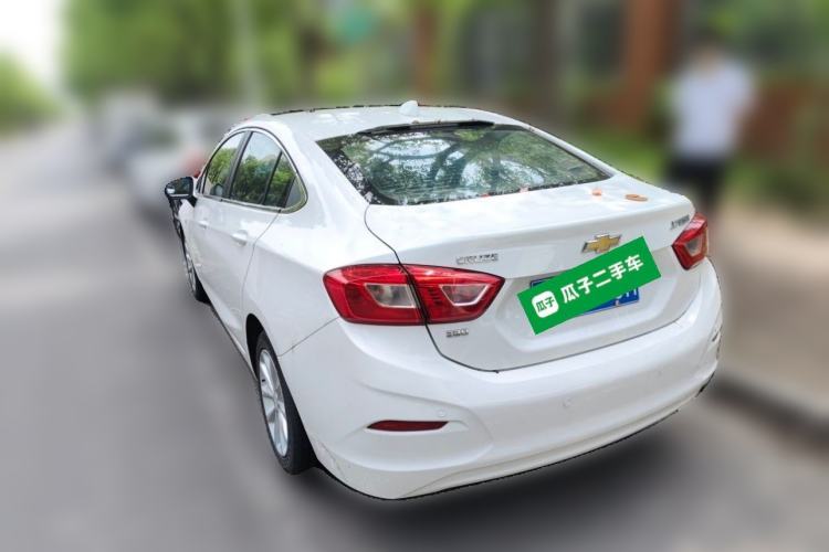 Used Chevrolet Cruze 2017 1.5L Automatic Pioneer Sunroof Edition Rear Left 45 Deg