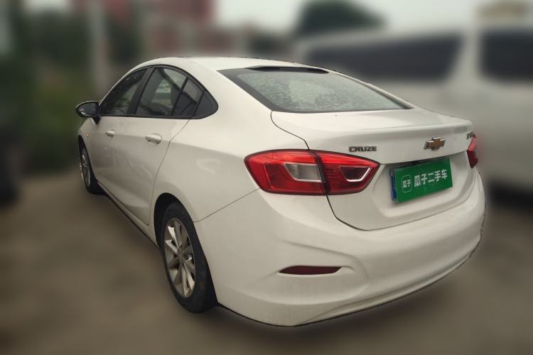Used Chevrolet Cruze 2017 1.5L Automatic Pioneer Sunroof Edition Rear Left 45 Deg