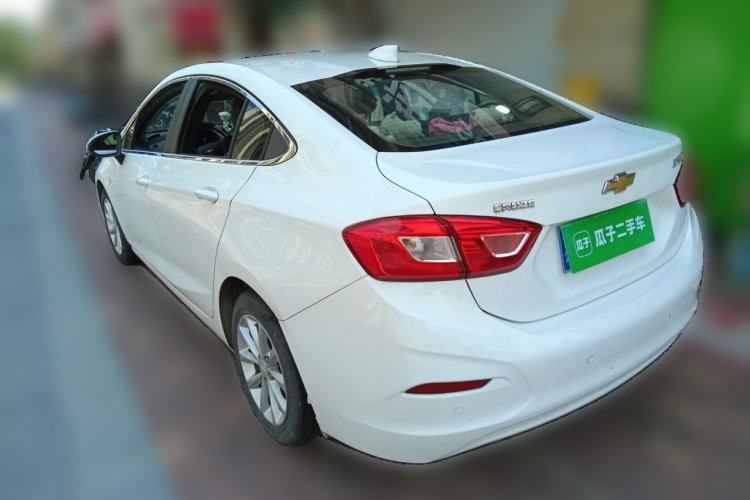 Used Chevrolet Cruze 2017 1.5L Automatic Pioneer Sunroof Edition Rear Left 45 Deg