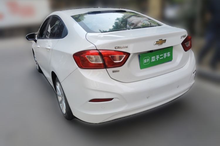 Used Chevrolet Cruze 2017 1.5L Automatic Pioneer Sunroof Edition Rear Left 45 Deg