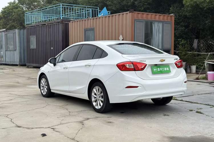 Used Chevrolet Cruze 2017 1.5L Automatic Pioneer Sunroof Edition Rear Left 45 Deg