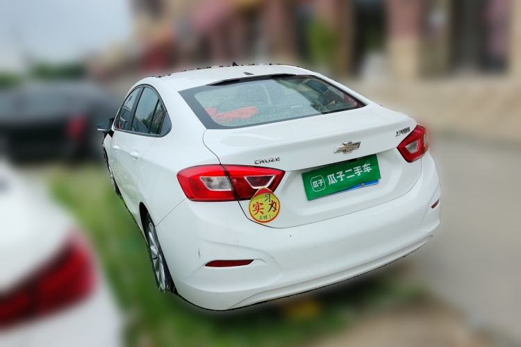 Used Chevrolet Cruze 2017 1.5L Automatic Pioneer Sunroof Edition Rear Left 45 Deg