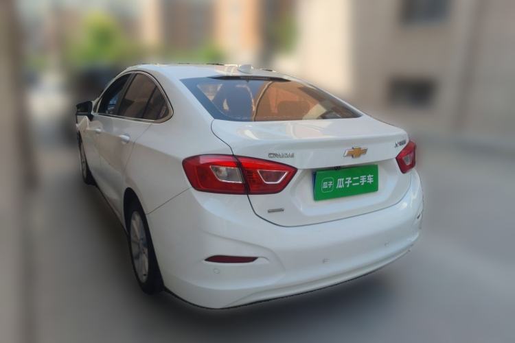 Used Chevrolet Cruze 2017 1.5L Automatic Pioneer Sunroof Edition Rear Left 45 Deg