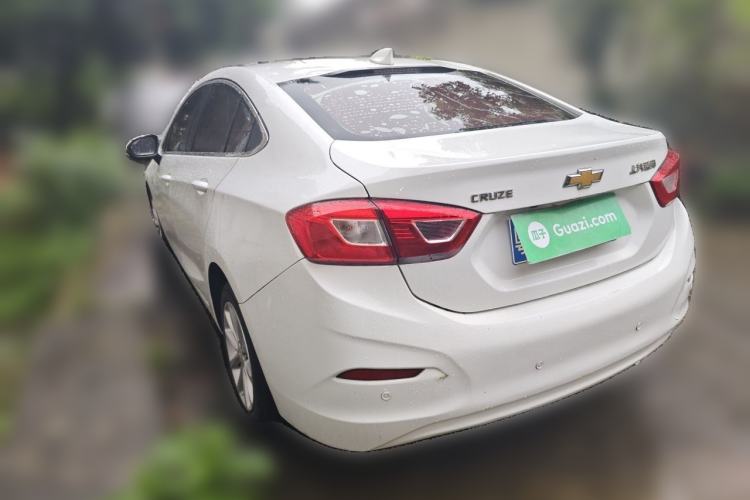 Used Chevrolet Cruze 2017 1.5L Automatic Pioneer Sunroof Edition Rear Left 45 Deg