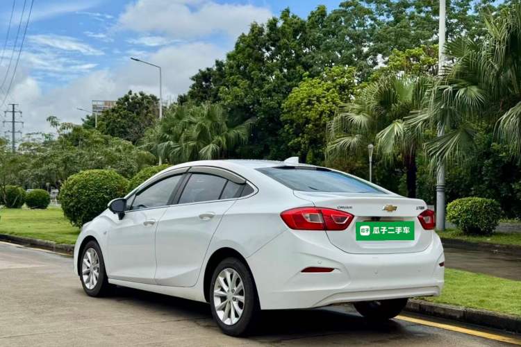 Used Chevrolet Cruze 2017 1.5L Automatic Pioneer Sunroof Edition Rear Left 45 Deg