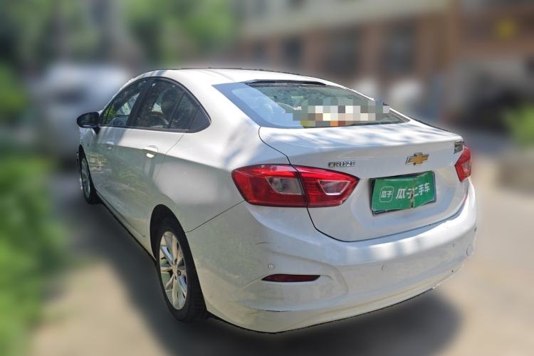 Used Chevrolet Cruze 2017 1.5L Automatic Pioneer Sunroof Edition Rear Left 45 Deg