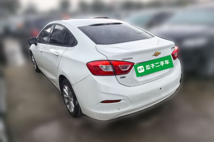 Used Chevrolet Cruze 2017 1.5L Automatic Pioneer Sunroof Edition Rear Left 45 Deg