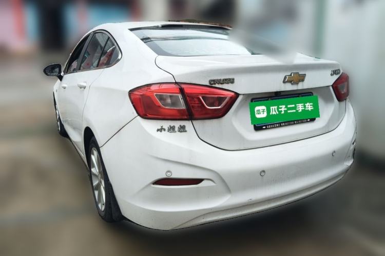 Used Chevrolet Cruze 2017 1.5L Automatic Pioneer Sunroof Edition Rear Left 45 Deg