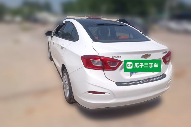 Used Chevrolet Cruze 2017 1.5L Automatic Pioneer Sunroof Edition Rear Left 45 Deg