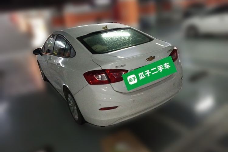 Used Chevrolet Cruze 2017 1.5L Automatic Pioneer Sunroof Edition Rear Left 45 Deg