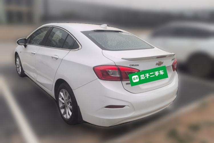 Used Chevrolet Cruze 2017 1.5L Automatic Pioneer Sunroof Edition Rear Left 45 Deg