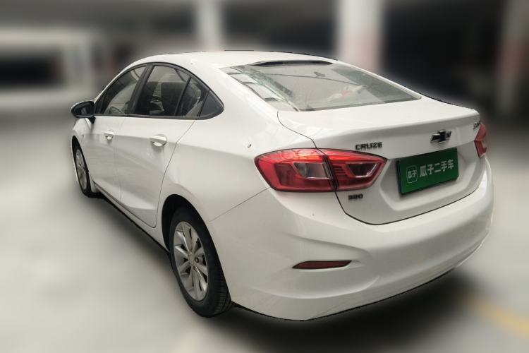 Used Chevrolet Cruze 2017 1.5L Hatchback Automatic Pioneer Sunroof Edition Rear Left 45 Deg