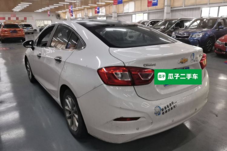Used Chevrolet Cruze 2017 1.5L Automatic Pioneer Sunroof Edition Rear Left 45 Deg
