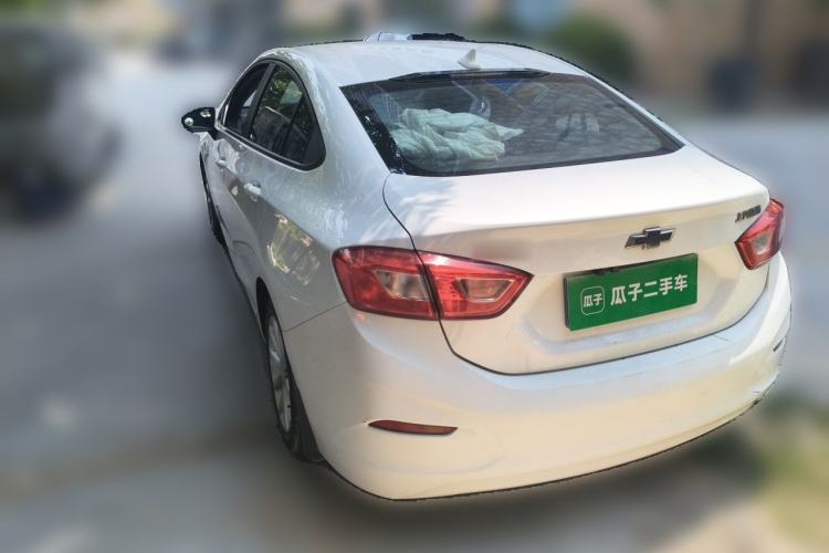 Used Chevrolet Cruze 2017 1.5L Automatic Pioneer Sunroof Edition Rear Left 45 Deg