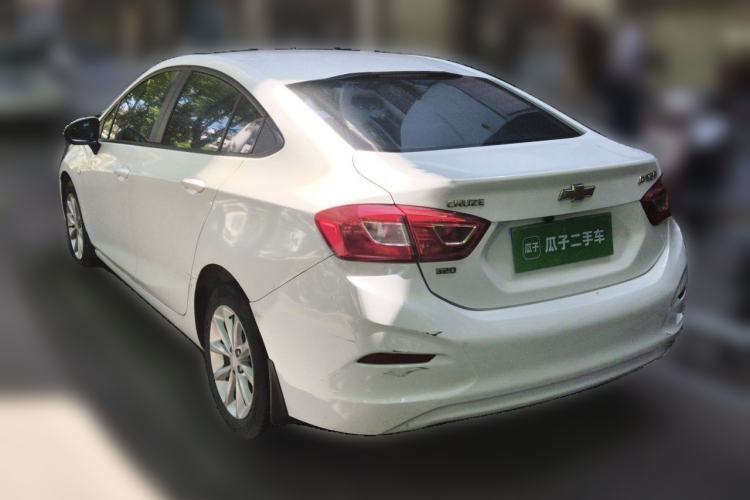 Used Chevrolet Cruze 2017 1.5L Automatic Pioneer Sunroof Edition Rear Left 45 Deg