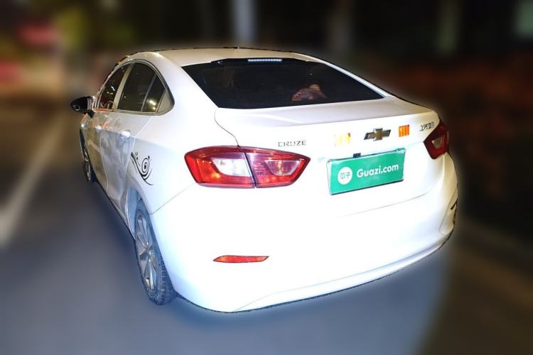 Used Chevrolet Cruze 2017 1.5L Automatic Pioneer Sunroof Edition Rear Left 45 Deg