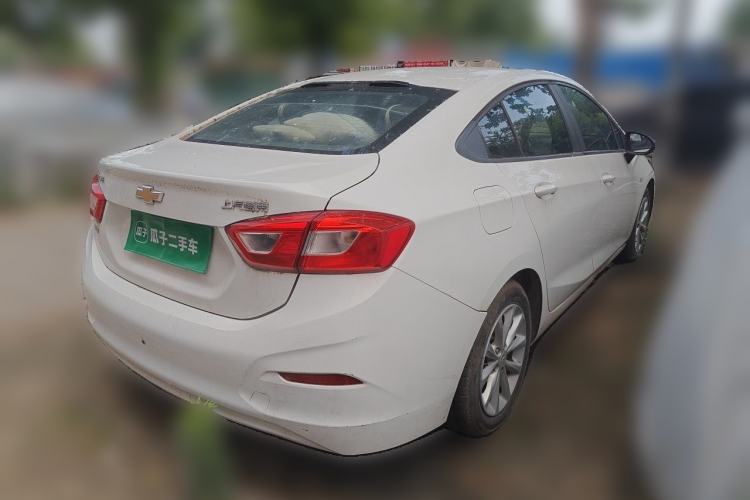Used Chevrolet Cruze 2017 1.5L Automatic Pioneer Sunroof Edition Rear Right 45 Deg