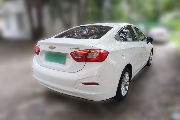 Used Chevrolet Cruze 2017 1.5L Automatic Pioneer Sunroof Edition Rear Right 45 Deg