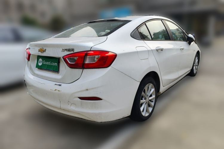 Used Chevrolet Cruze 2017 1.5L Automatic Pioneer Sunroof Edition Rear Right 45 Deg