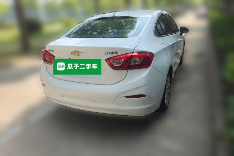Used Chevrolet Cruze 2017 1.5L Automatic Pioneer Sunroof Edition Rear Right 45 Deg