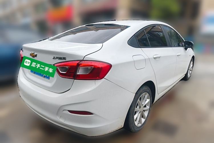Used Chevrolet Cruze 2017 1.5L Automatic Pioneer Sunroof Edition Rear Right 45 Deg