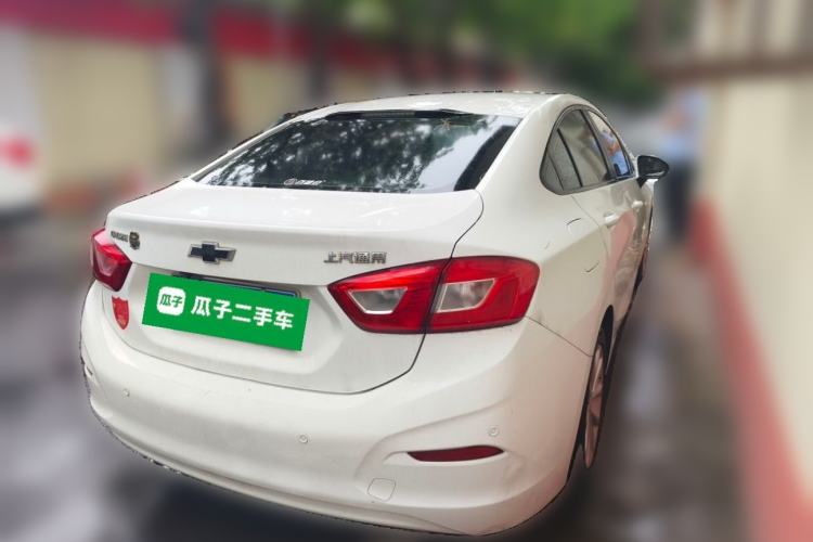 Used Chevrolet Cruze 2017 1.5L Automatic Pioneer Sunroof Edition Rear Right 45 Deg
