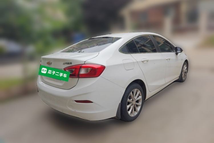 Used Chevrolet Cruze 2017 1.5L Automatic Pioneer Sunroof Edition Rear Right 45 Deg