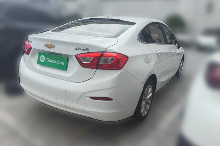 Used Chevrolet Cruze 2017 1.5L Automatic Pioneer Sunroof Edition Rear Right 45 Deg