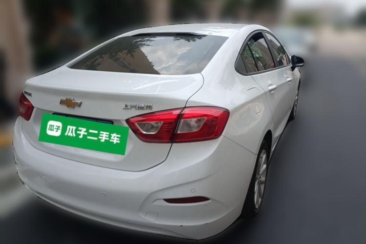 Used Chevrolet Cruze 2017 1.5L Automatic Pioneer Sunroof Edition Rear Right 45 Deg