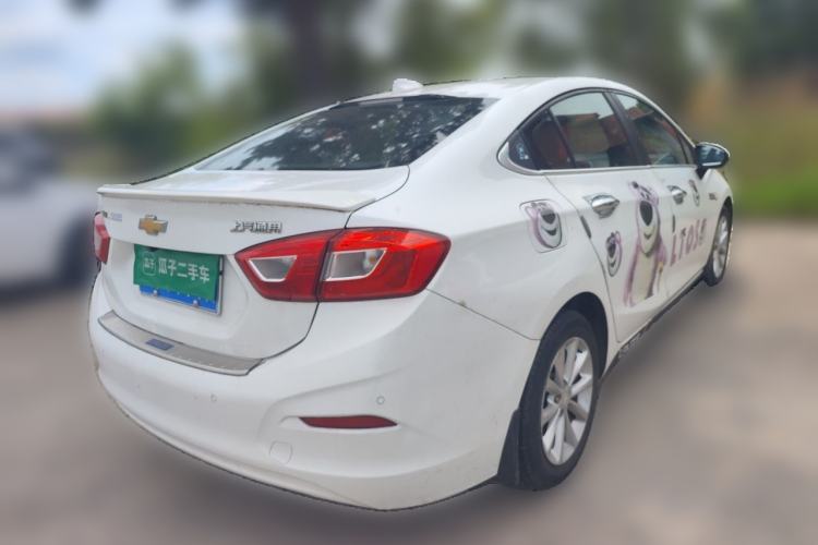 Used Chevrolet Cruze 2017 1.5L Manual Xuanfeng Edition Rear Right 45 Deg