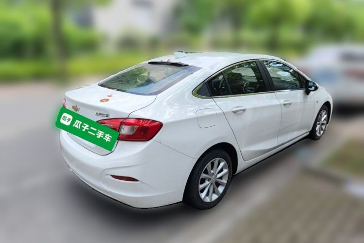 Used Chevrolet Cruze 2017 1.5L Automatic Pioneer Sunroof Edition Rear Right 45 Deg