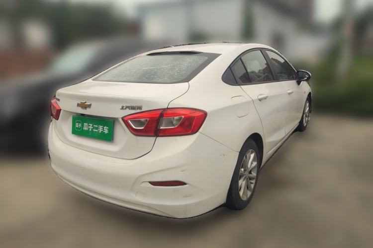 Used Chevrolet Cruze 2017 1.5L Automatic Pioneer Sunroof Edition Rear Right 45 Deg