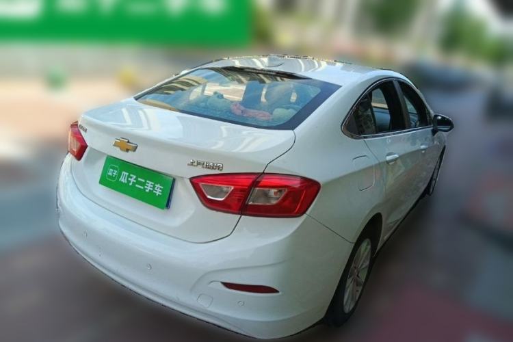 Used Chevrolet Cruze 2017 1.5L Automatic Pioneer Sunroof Edition Rear Right 45 Deg