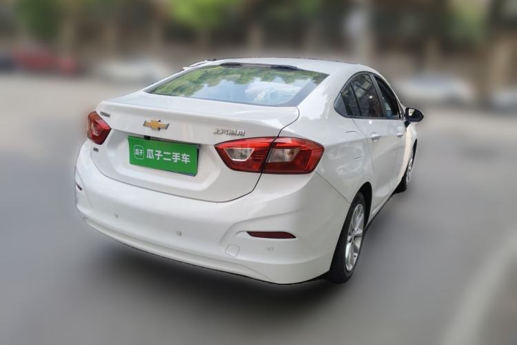 Used Chevrolet Cruze 2017 1.5L Automatic Pioneer Sunroof Edition Rear Right 45 Deg