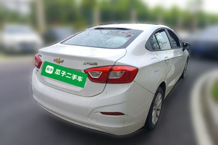 Used Chevrolet Cruze 2017 1.5L Automatic Pioneer Sunroof Edition Rear Right 45 Deg