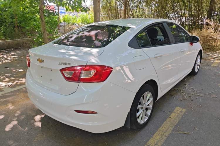 Used Chevrolet Cruze 2017 1.5L Automatic Pioneer Sunroof Edition Rear Right 45 Deg