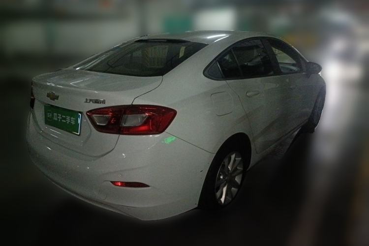 Used Chevrolet Cruze 2017 1.5L Automatic Pioneer Sunroof Edition Rear Right 45 Deg