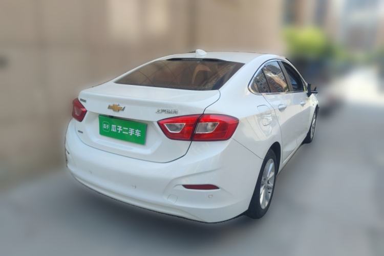 Used Chevrolet Cruze 2017 1.5L Automatic Pioneer Sunroof Edition Rear Right 45 Deg