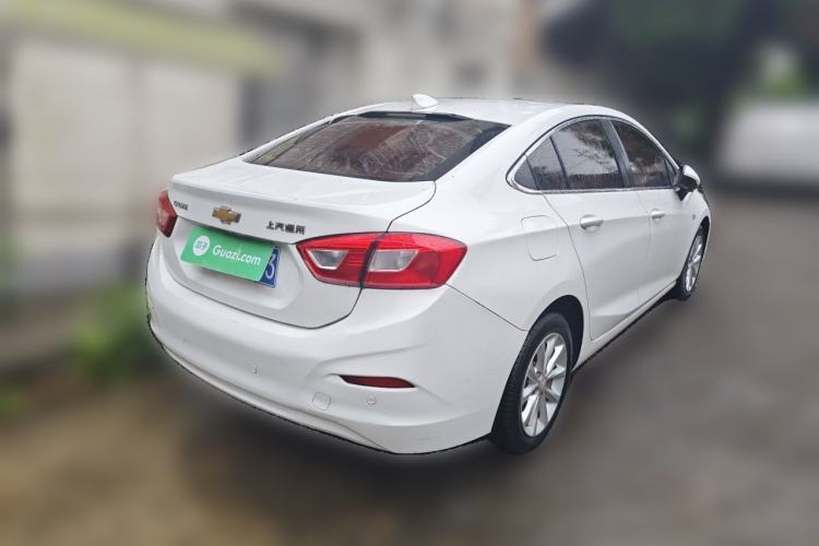 Used Chevrolet Cruze 2017 1.5L Automatic Pioneer Sunroof Edition Rear Right 45 Deg