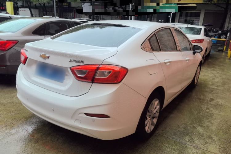 Used Chevrolet Cruze 2017 1.5L Automatic Pioneer Sunroof Edition Rear Right 45 Deg