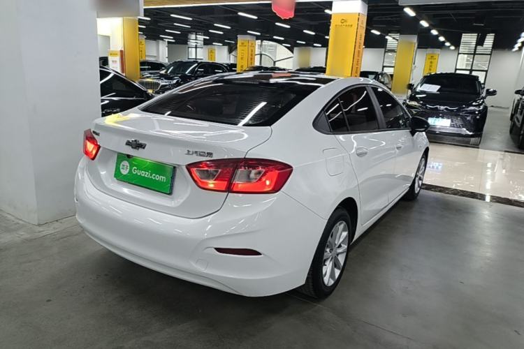 Used Chevrolet Cruze 2017 1.5L Automatic Pioneer Sunroof Edition Rear Right 45 Deg