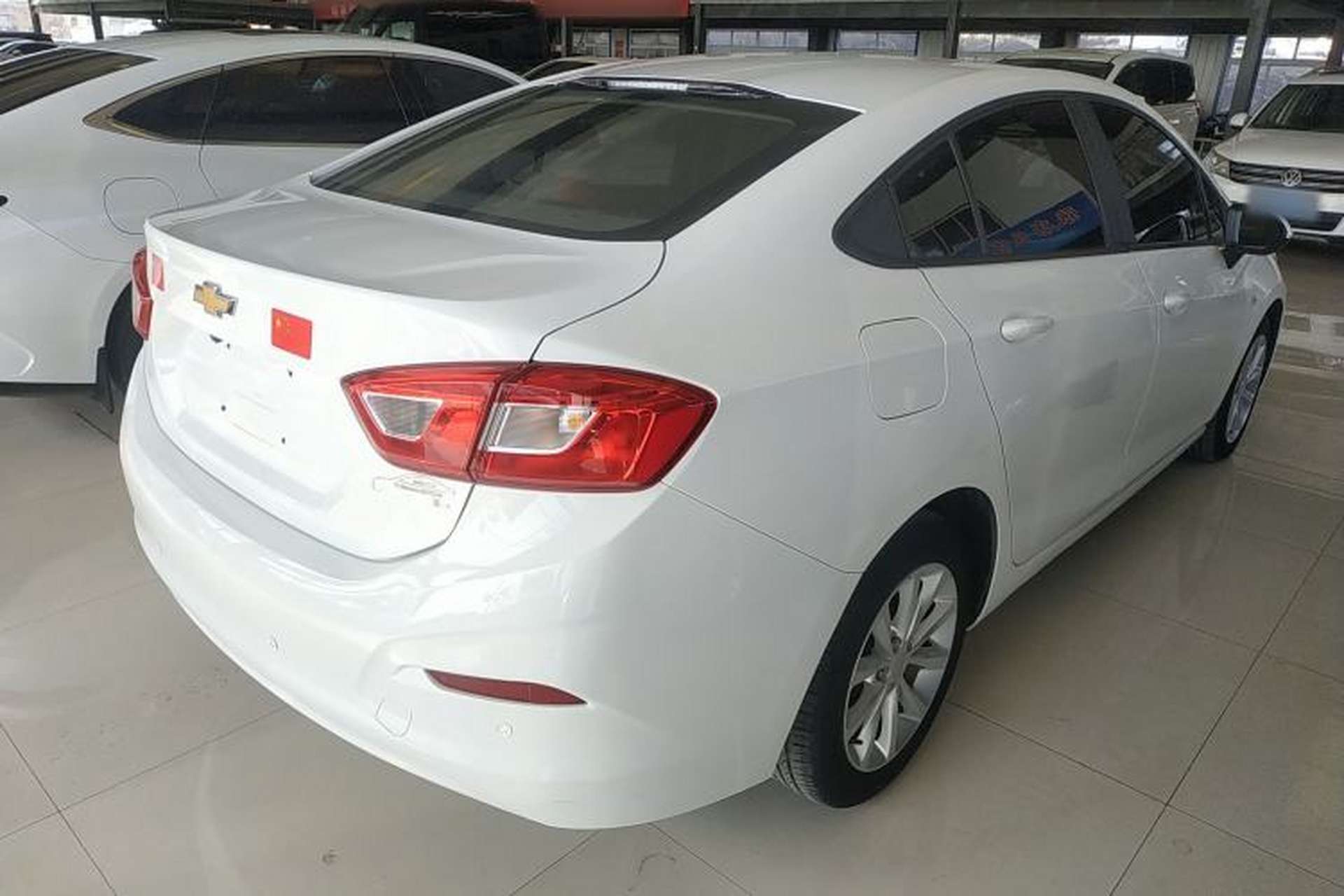 Used Chevrolet Cruze 2017 1.5L Automatic Pioneer Sunroof Edition Rear Right 45 Deg