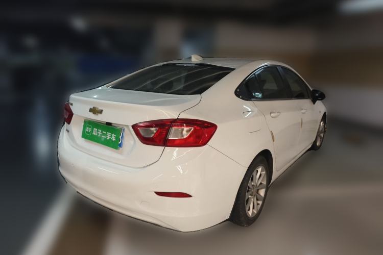 Used Chevrolet Cruze 2017 1.5L Automatic Pioneer Sunroof Edition Rear Right 45 Deg