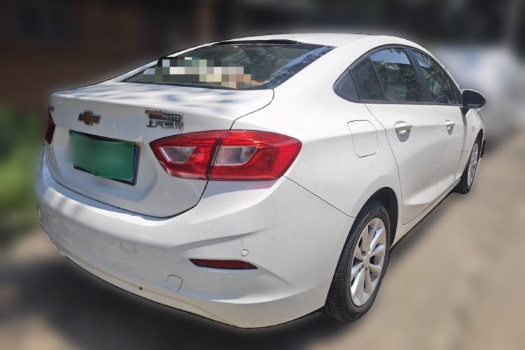 Used Chevrolet Cruze 2017 1.5L Automatic Pioneer Sunroof Edition Rear Right 45 Deg