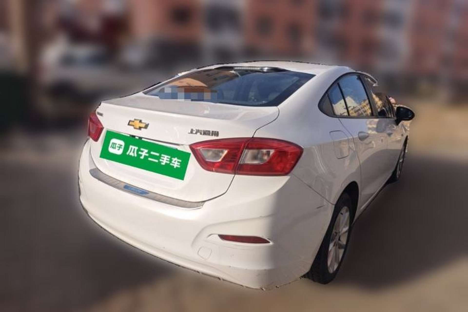 Used Chevrolet Cruze 2017 1.5L Manual Pioneer Edition Rear Right 45 Deg